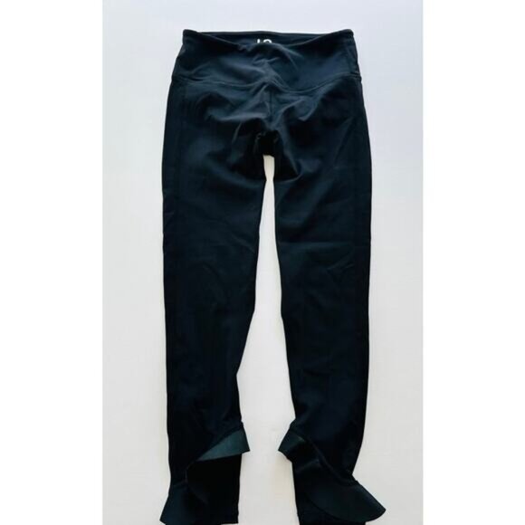 Urban Savage Ruffle Legging Black Size Small Gym Workout Pickleball Walking - Picture 2 of 10